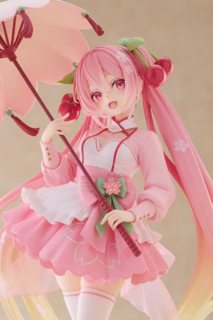 Hatsune Miku- Sakura Miku AMP+ Figure (Sakura Dress Ver.) - 452013800