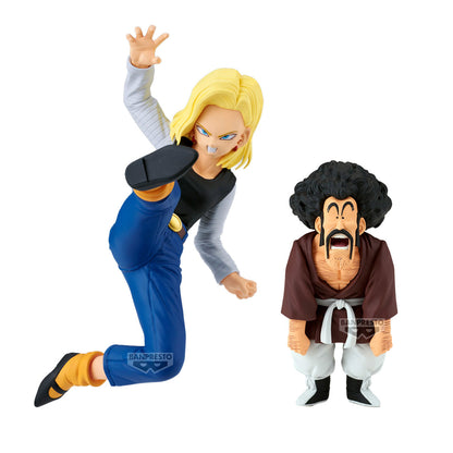 DRAGON BALL Z MATCH MAKERS ANDROID 18 & MR. SATAN (VS MIGHTY MASK) - 69645
