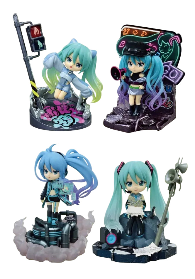 Re-Ment: HATSUNE MIKU Neo Story (4 Pcs Complete Box) - 70004