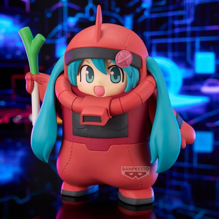Mobile Suit Gundam: Gundam 45th Anniversary x Hatsune Miku (Char's Zaku Costume Ver.) Figure - 71134
