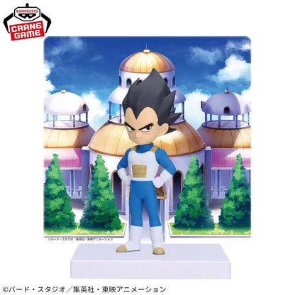 DRAGON BALL DAIMA VEGETA FIGURE WITH PANEL- 89724