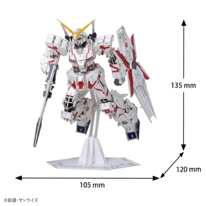 3D Art Puzzle: SI-GU-MI PRO- RX-0 Unicorn Gundam - A13838