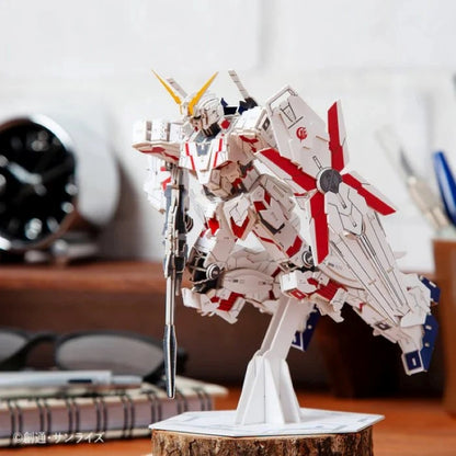 3D Art Puzzle: SI-GU-MI PRO- RX-0 Unicorn Gundam - A13838