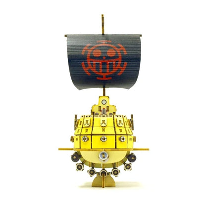 3D Art Puzzle: WA-GU-MI One Piece Wooden Trafalgar Law Polar Tang Submarine- A25213
