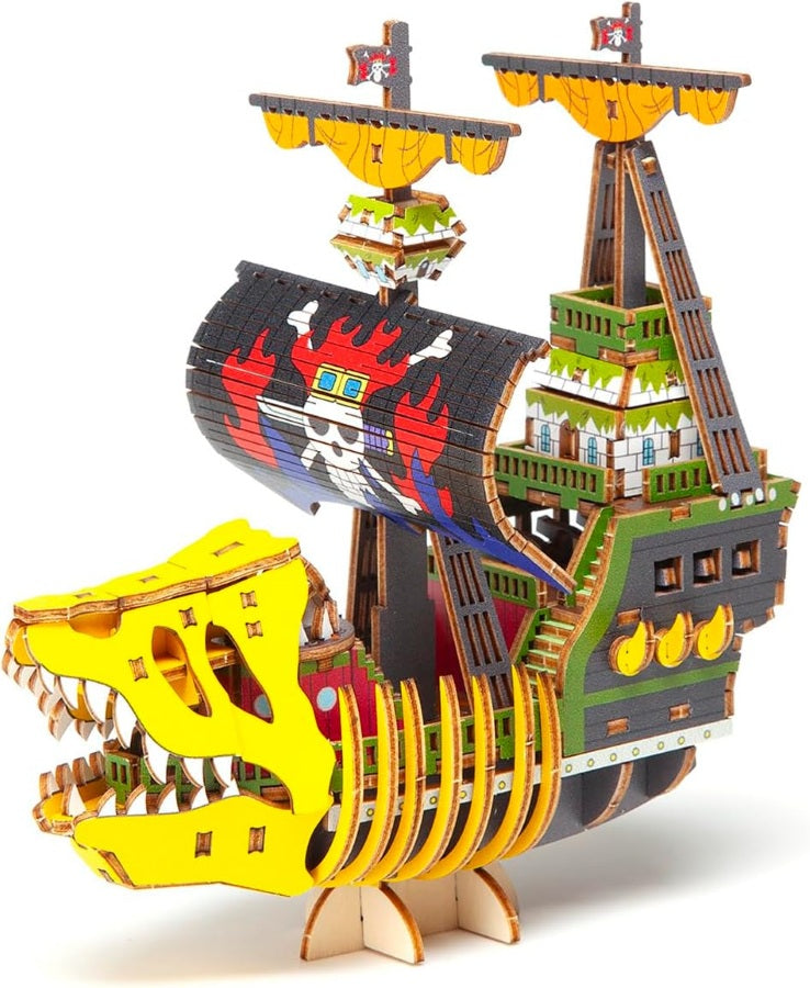 3D Art Puzzle: WA-GU-MI One Piece Wooden ne Piece Victoria Punk Ship- A25459