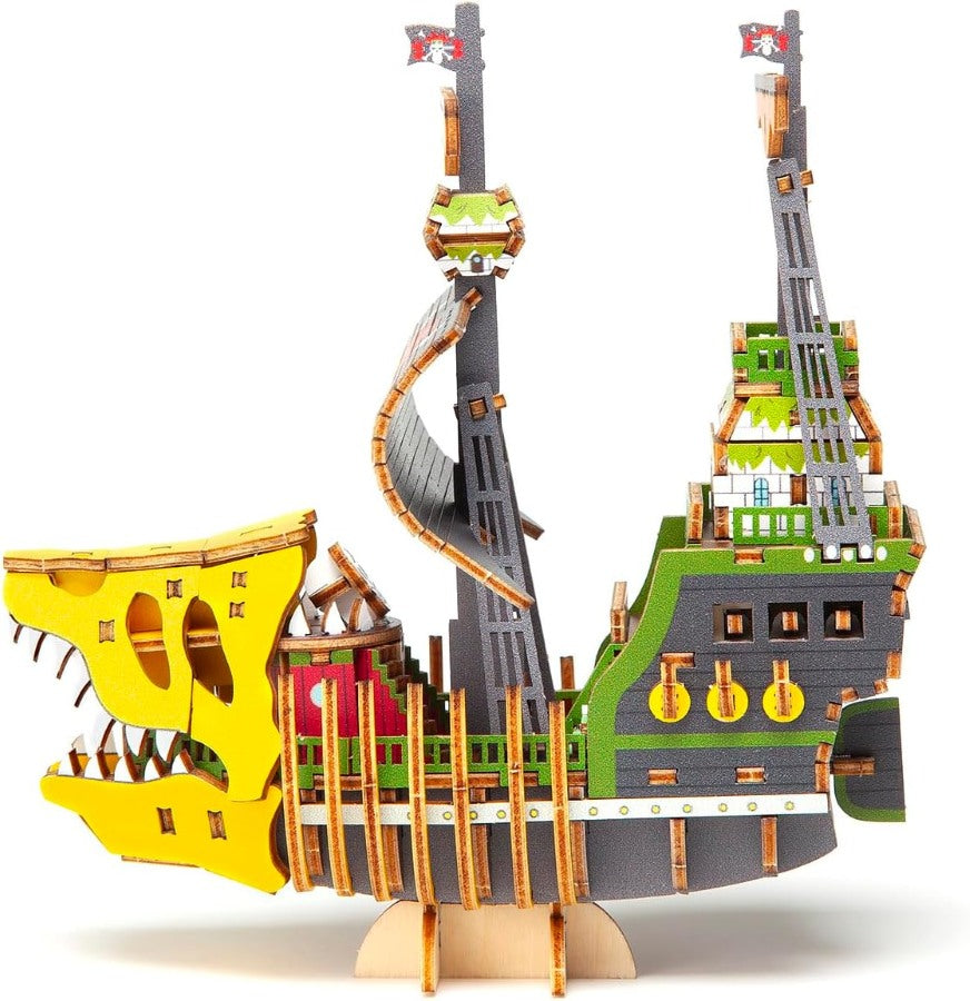 3D Art Puzzle: WA-GU-MI One Piece Wooden ne Piece Victoria Punk Ship- A25459