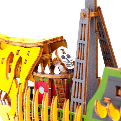 3D Art Puzzle: WA-GU-MI One Piece Wooden ne Piece Victoria Punk Ship- A25459