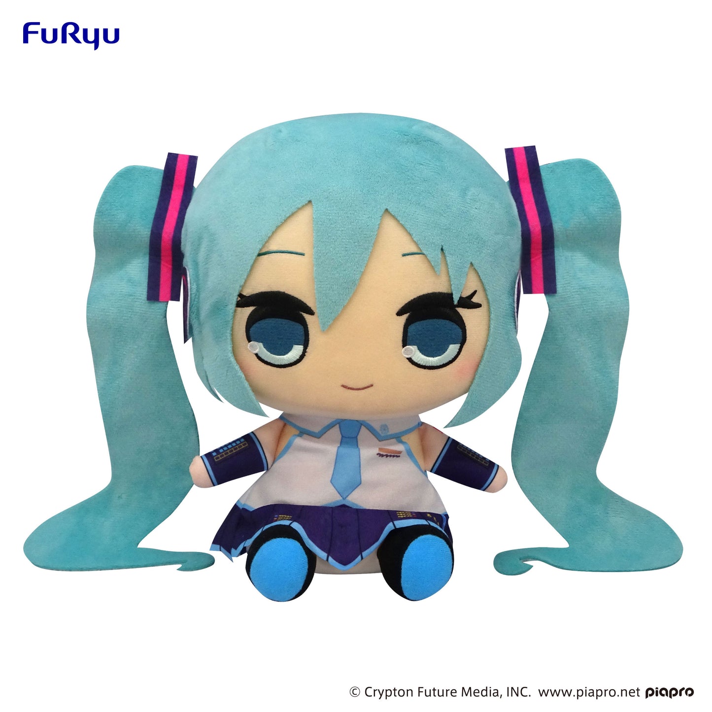 Hatsune Miku - KYURUMARU Big Plush Toy  - AMU-SHP0737