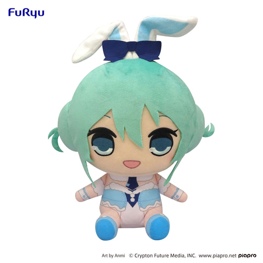 Hatsune Miku - KYURUMARU Big Plush Toy - Hatsune Miku /White Rabbit  - AMU-SHP0738