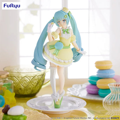 Hatsune Miku - Exceed Creative Figure - SweetSweets Series Macaroon Citron Color ver.- AMU-SHP1498