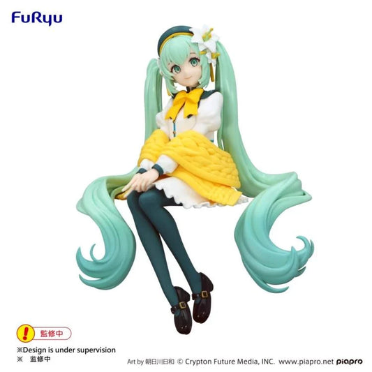 Hatsune Miku - Noodle Stopper Figure (Flower Fairy Lily White ver.) - AMU-SHP2000