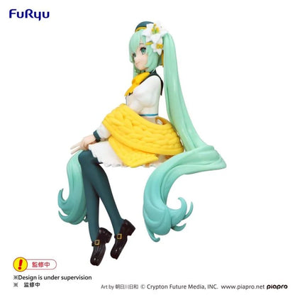 Hatsune Miku - Noodle Stopper Figure (Flower Fairy Lily White ver.) - AMU-SHP2000