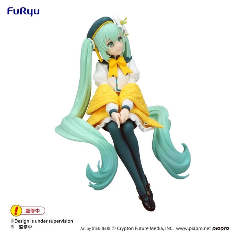 Hatsune Miku - Noodle Stopper Figure (Flower Fairy Lily White ver.) - AMU-SHP2000