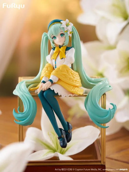 Hatsune Miku - Noodle Stopper Figure (Flower Fairy Lily White ver.) - AMU-SHP2000