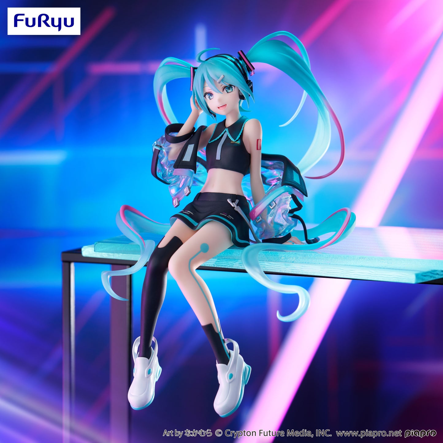 Hatsune Miku - Noodle Stopper Figure (Neon Cyber Ver.)- AMU-SHP2144