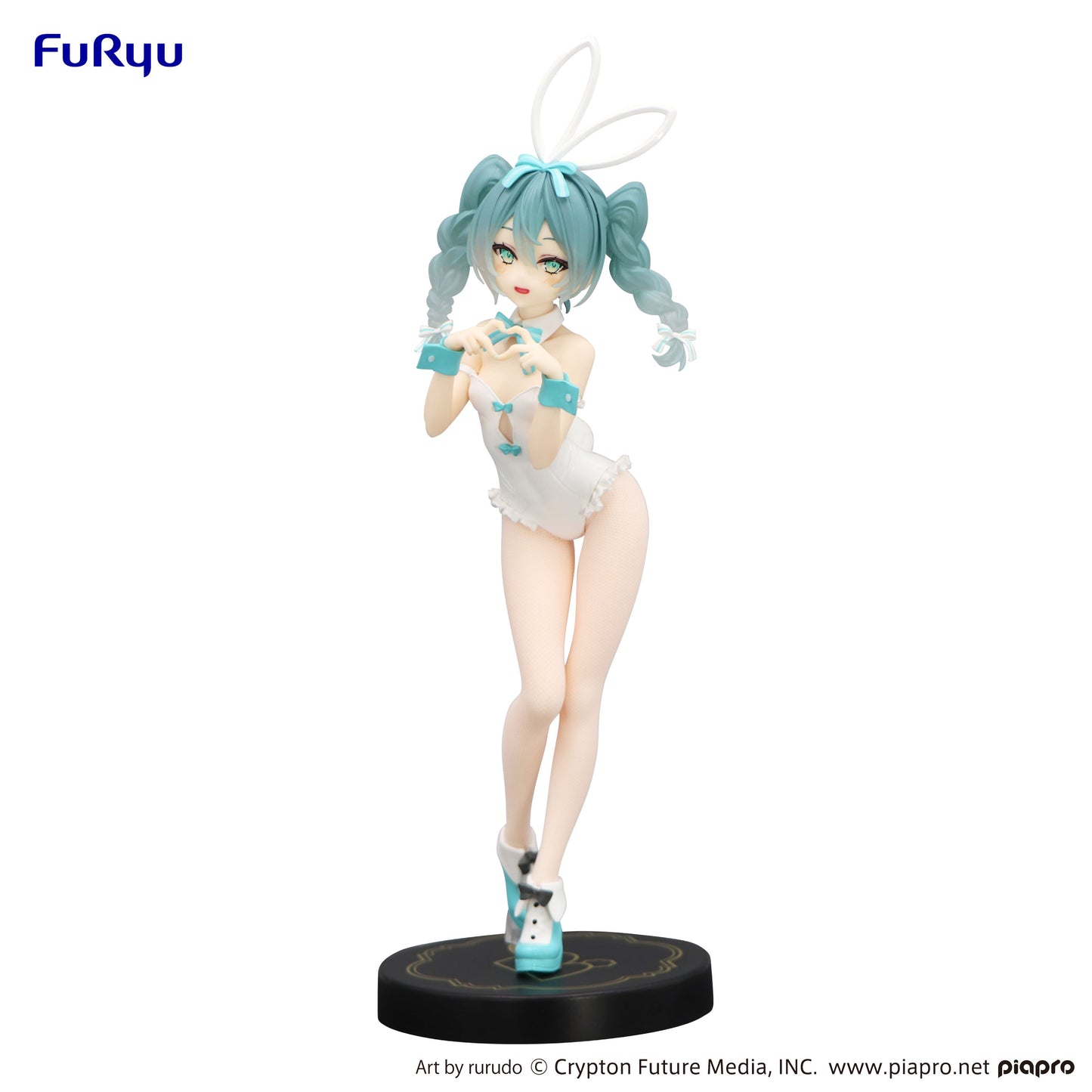 Hatsune Miku - BiCute Bunnies Figure  (Rurudo White Color ver.)- AMU-SHP2206