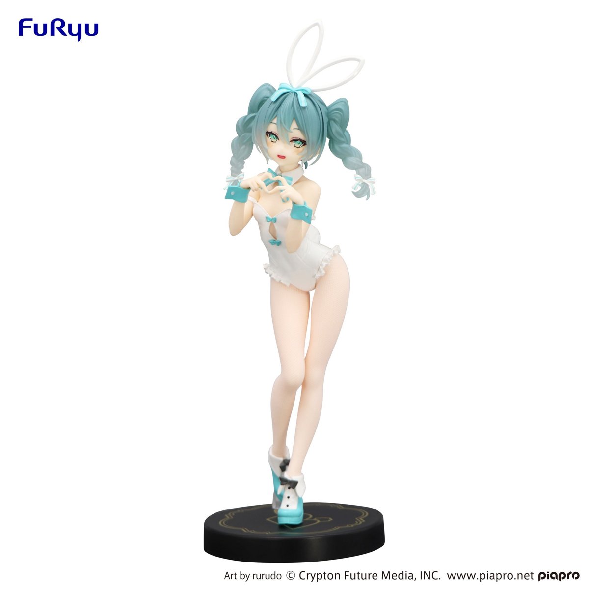 Hatsune Miku - BiCute Bunnies Figure  (Rurudo White Color ver.)- AMU-SHP2206