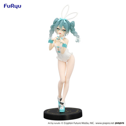 Hatsune Miku - BiCute Bunnies Figure  (Rurudo White Color ver.)- AMU-SHP2206