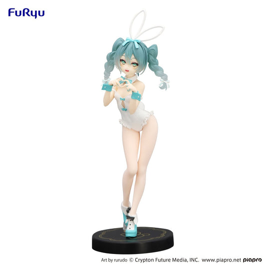 Hatsune Miku - BiCute Bunnies Figure  (Rurudo White Color ver.)- AMU-SHP2206