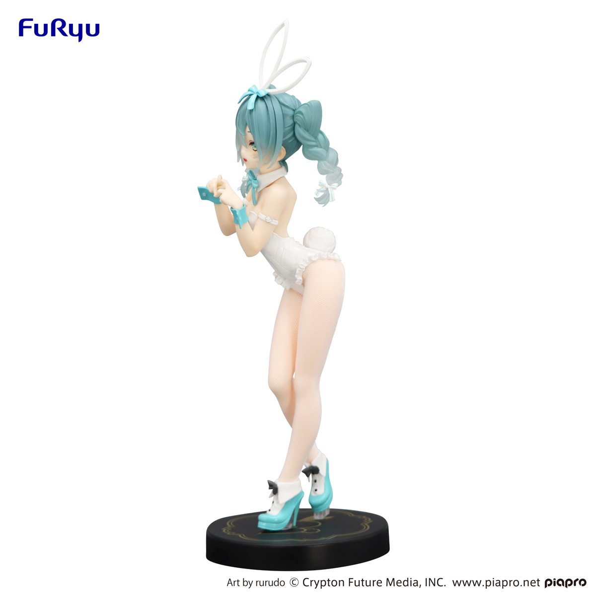 Hatsune Miku - BiCute Bunnies Figure  (Rurudo White Color ver.)- AMU-SHP2206