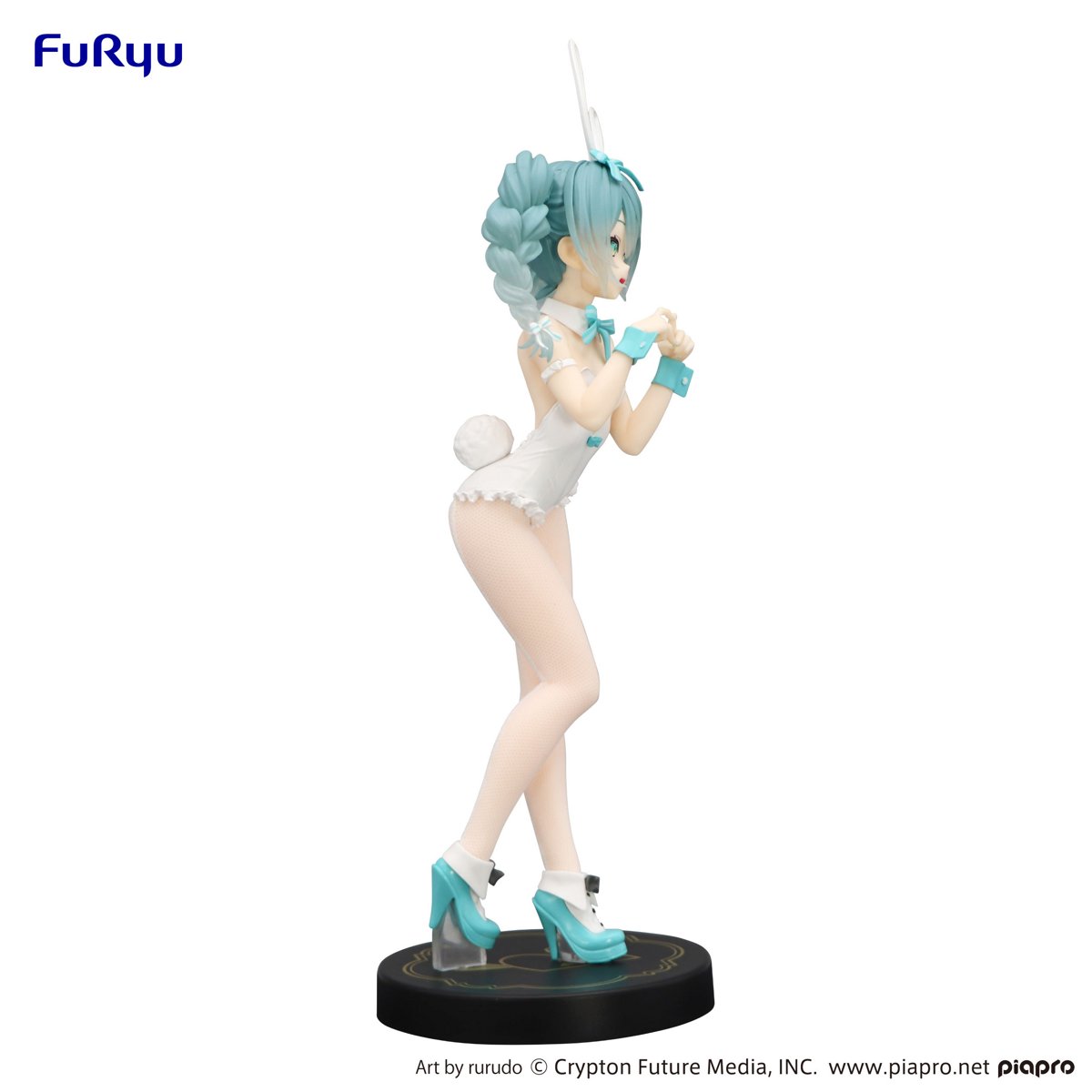 Hatsune Miku - BiCute Bunnies Figure  (Rurudo White Color ver.)- AMU-SHP2206