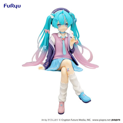 Hatsune Miku - Noodle Stopper Figure (Love Blazer Navy Color ver.) - AMU-SHP2541