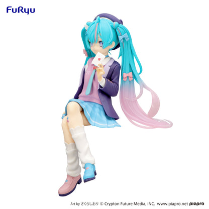 Hatsune Miku - Noodle Stopper Figure (Love Blazer Navy Color ver.) - AMU-SHP2541