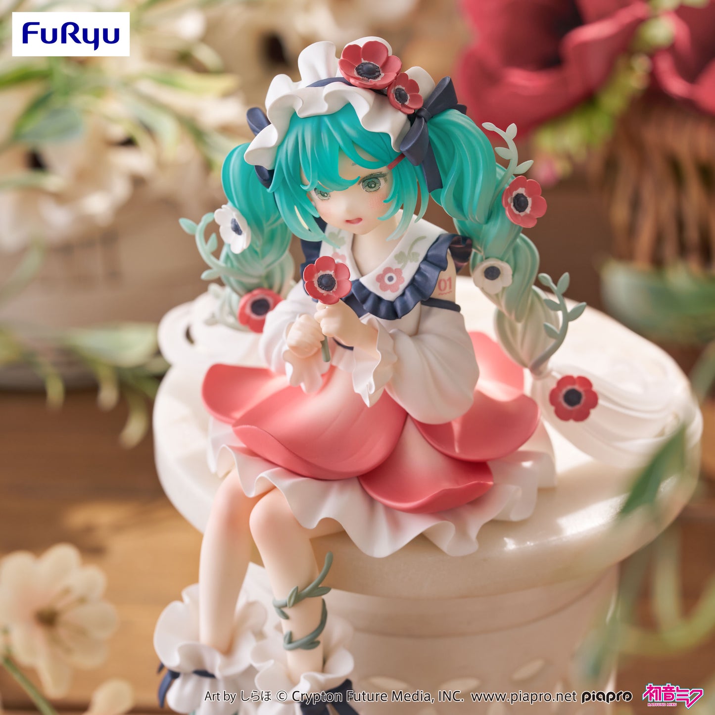 Hatsune Miku - Noodle Stopper Figure (Flower Fairy Anemone) - AMU-SHP2695