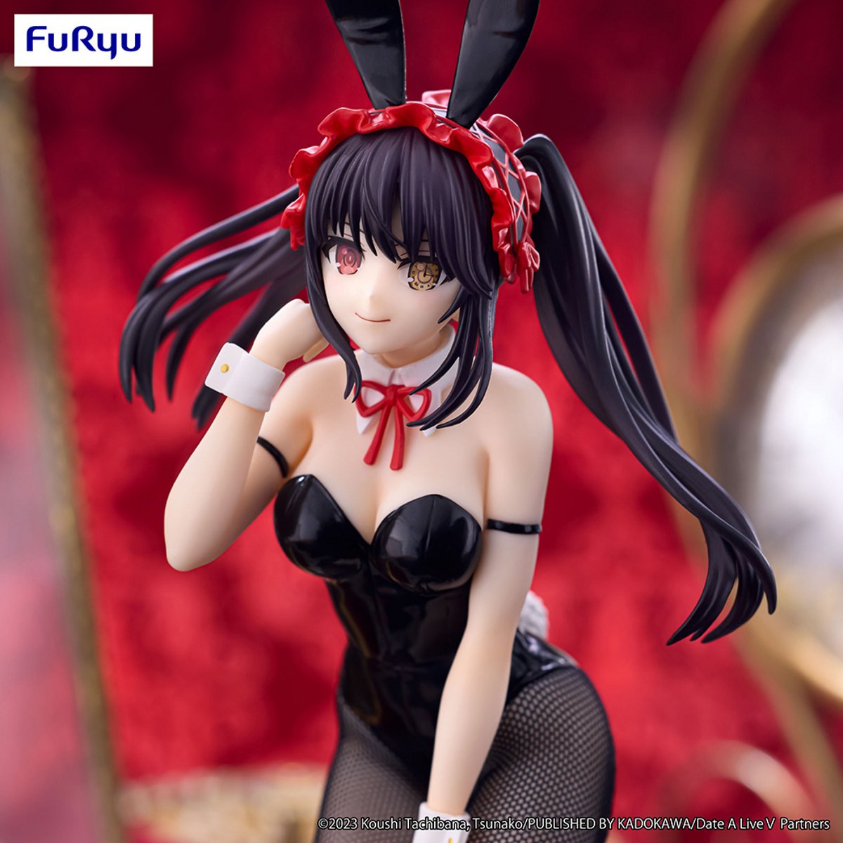 Date A Live V - BiCute Bunnies Figure (Black Color Ver.)- Kurumi Tokisaki - AMU-SHP2696