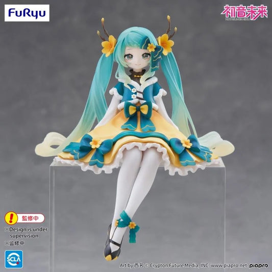 Hatsune Miku Noodle Stopper Figure (2025 Chinese New Year ver.)- Hatsune Miku - AMU-SHP2727