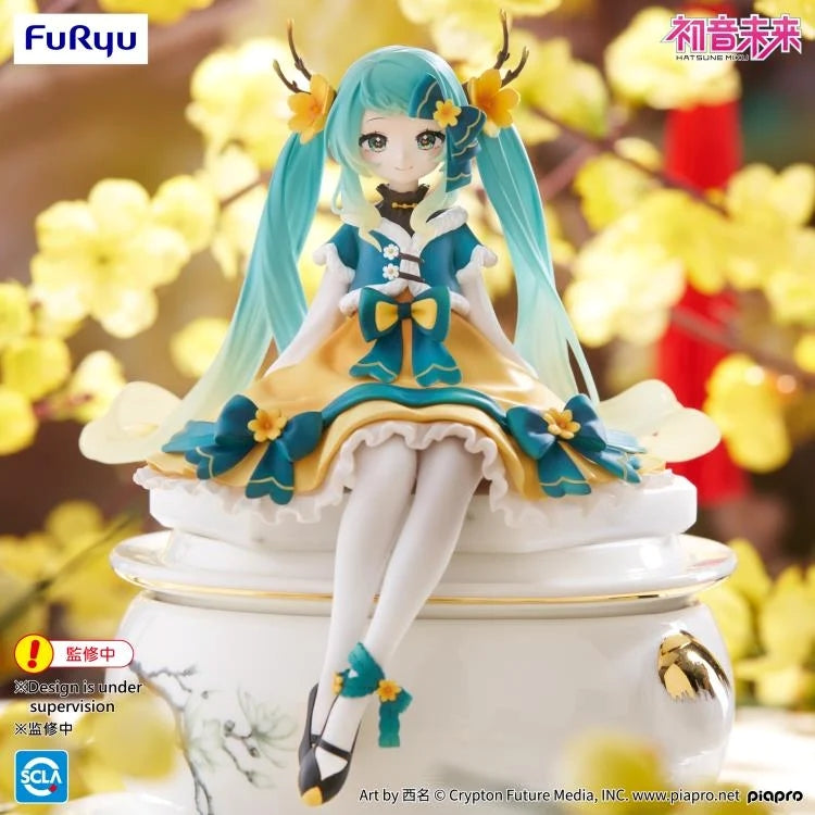 Hatsune Miku Noodle Stopper Figure (2025 Chinese New Year ver.)- Hatsune Miku - AMU-SHP2727