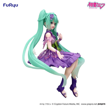 Hatsune Miku - Noodle Stopper Figure (Flower Fairy Cosmos Purple Color Ver.) - AMU-SHP2925