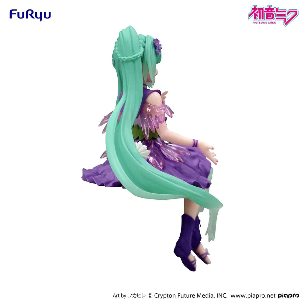Hatsune Miku - Noodle Stopper Figure (Flower Fairy Cosmos Purple Color Ver.) - AMU-SHP2925