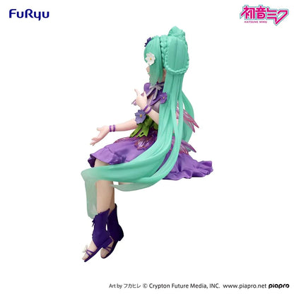 Hatsune Miku - Noodle Stopper Figure (Flower Fairy Cosmos Purple Color Ver.) - AMU-SHP2925