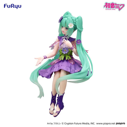 Hatsune Miku - Noodle Stopper Figure (Flower Fairy Cosmos Purple Color Ver.) - AMU-SHP2925