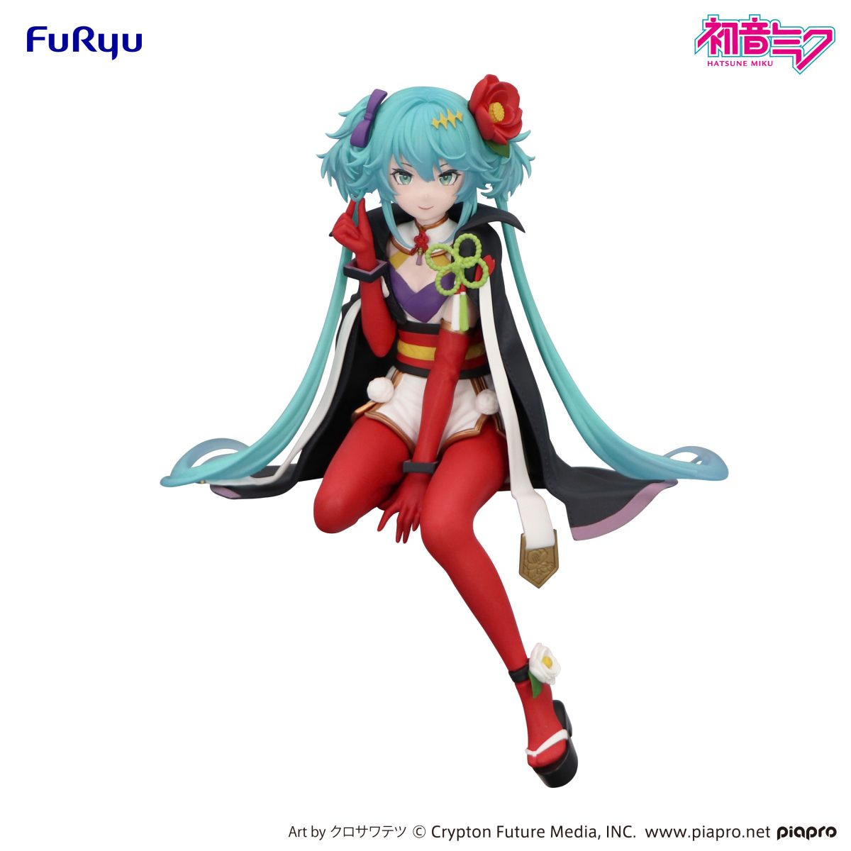 Hatsune Miku - Noodle Stopper Figure  (Flower Fairy Camellia )- AMU-SHP3383