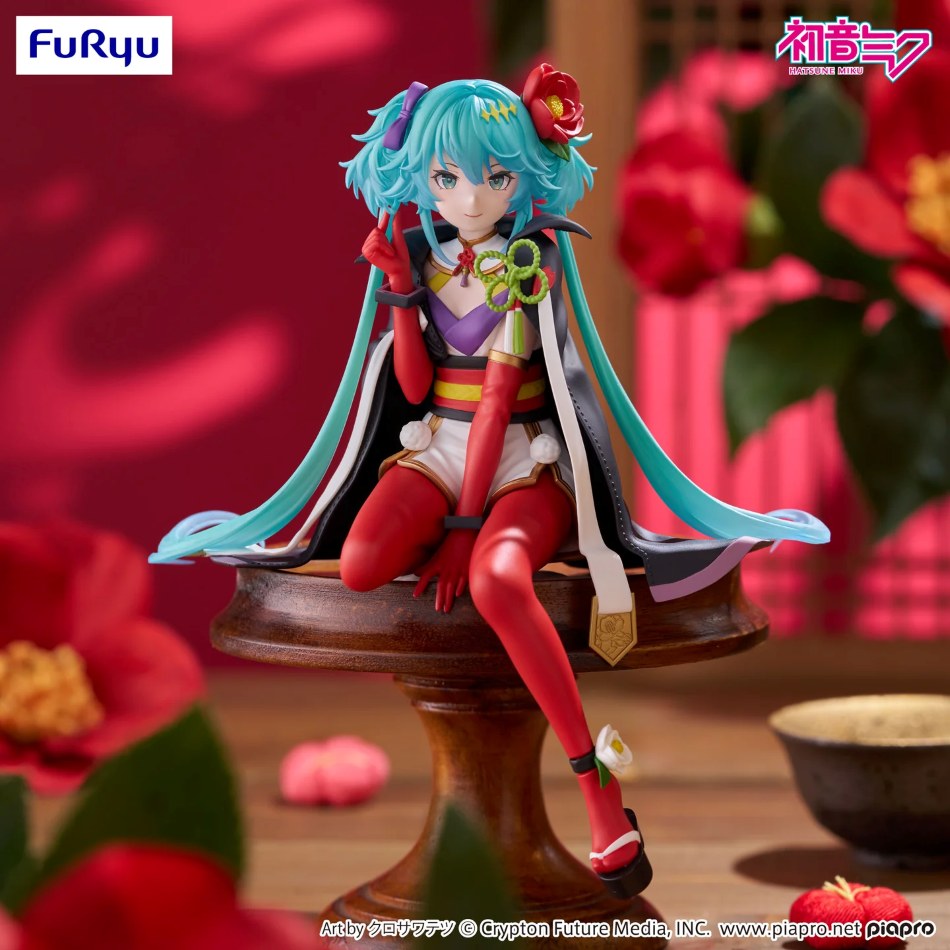 Hatsune Miku - Noodle Stopper Figure  (Flower Fairy Camellia )- AMU-SHP3383