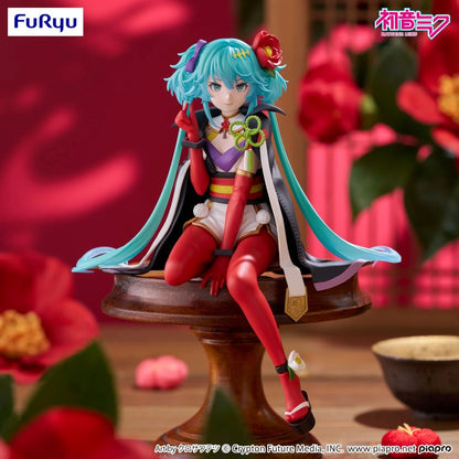 Hatsune Miku - Noodle Stopper Figure  (Flower Fairy Camellia )- AMU-SHP3383