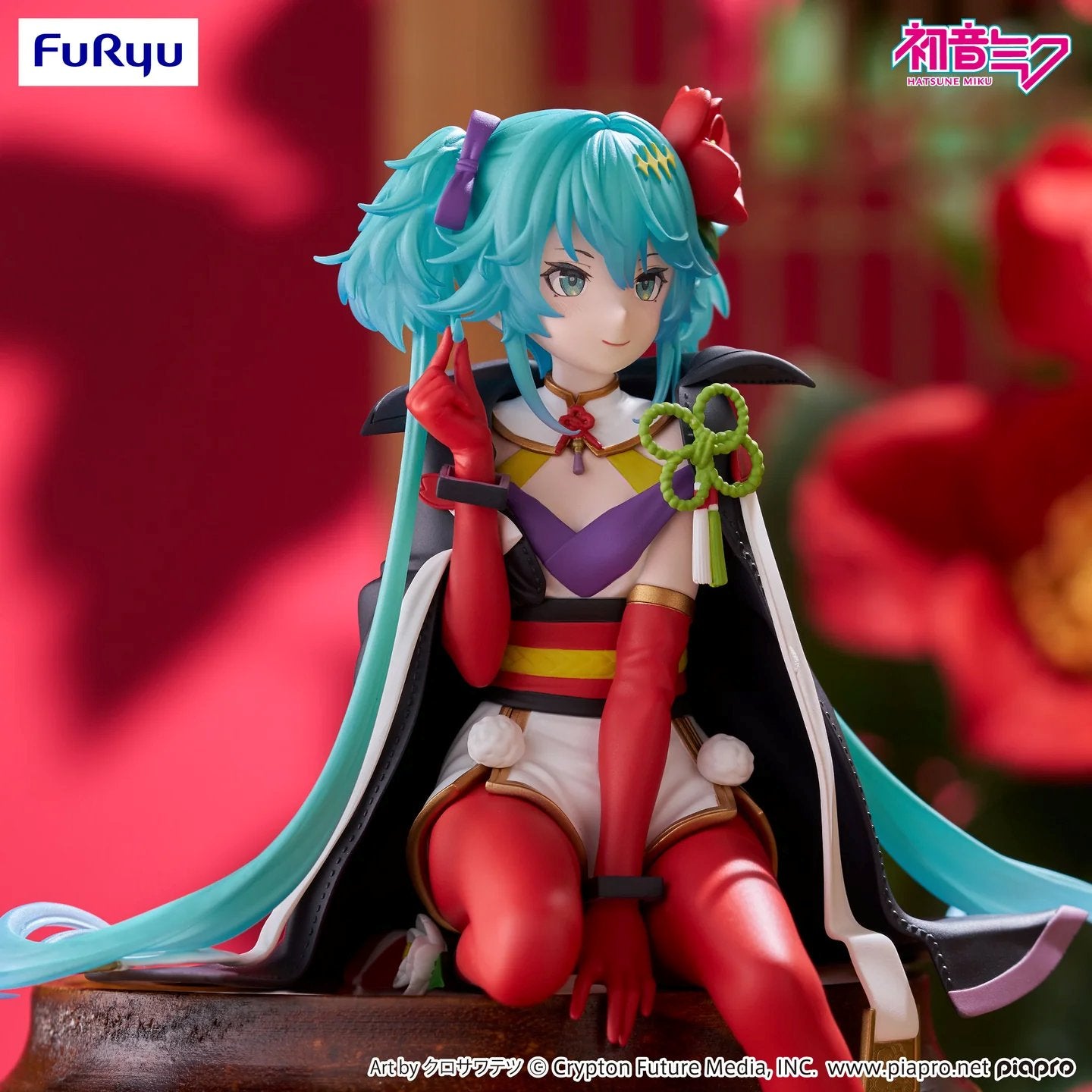 Hatsune Miku - Noodle Stopper Figure  (Flower Fairy Camellia )- AMU-SHP3383