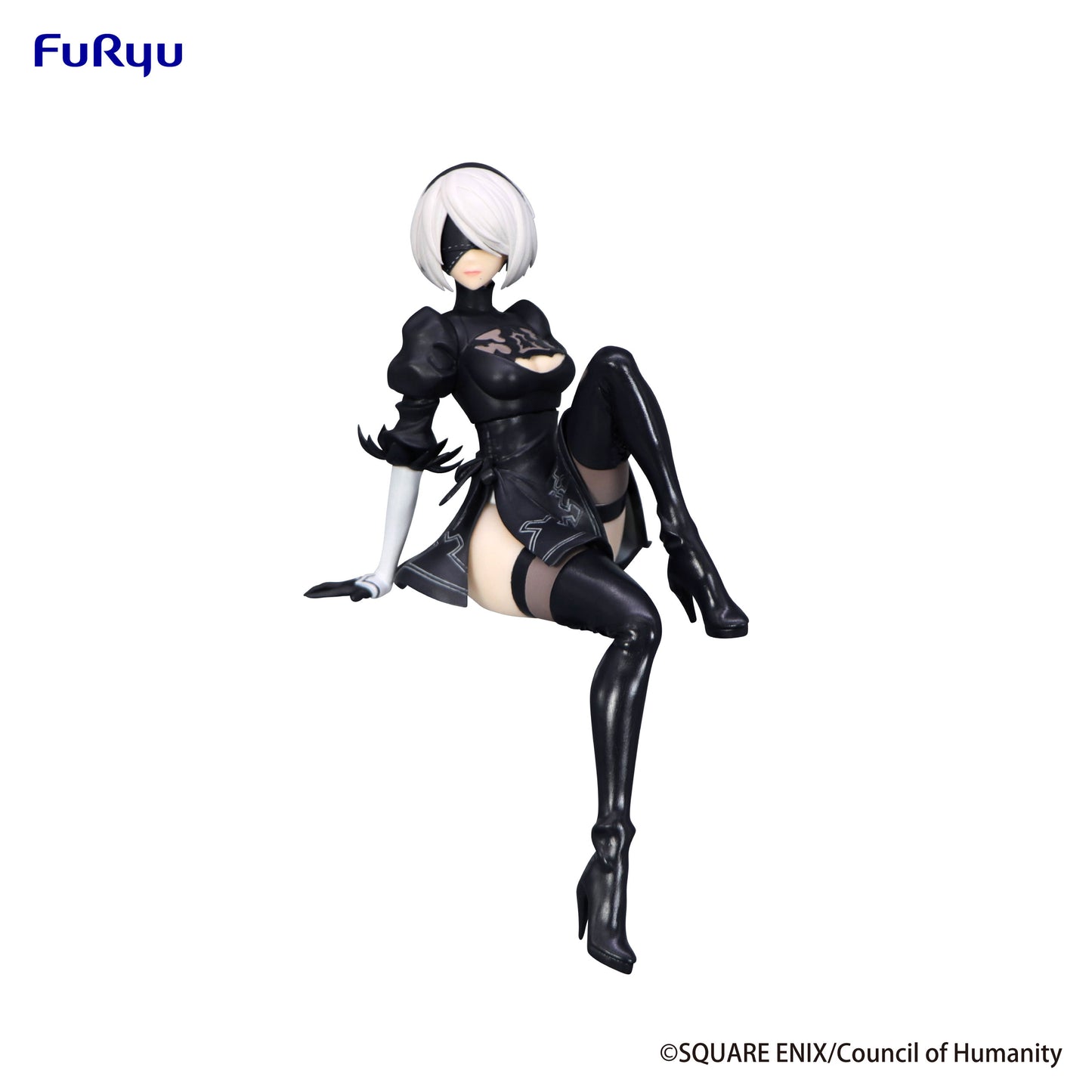NieR:Automata Ver1.1a  TV Anime Noodle Stopper Figure- 2B (YoRHa No. 2 Type B) - AMU-SHP3534
