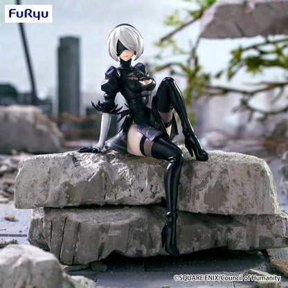 NieR:Automata Ver1.1a  TV Anime Noodle Stopper Figure- 2B (YoRHa No. 2 Type B) - AMU-SHP3534