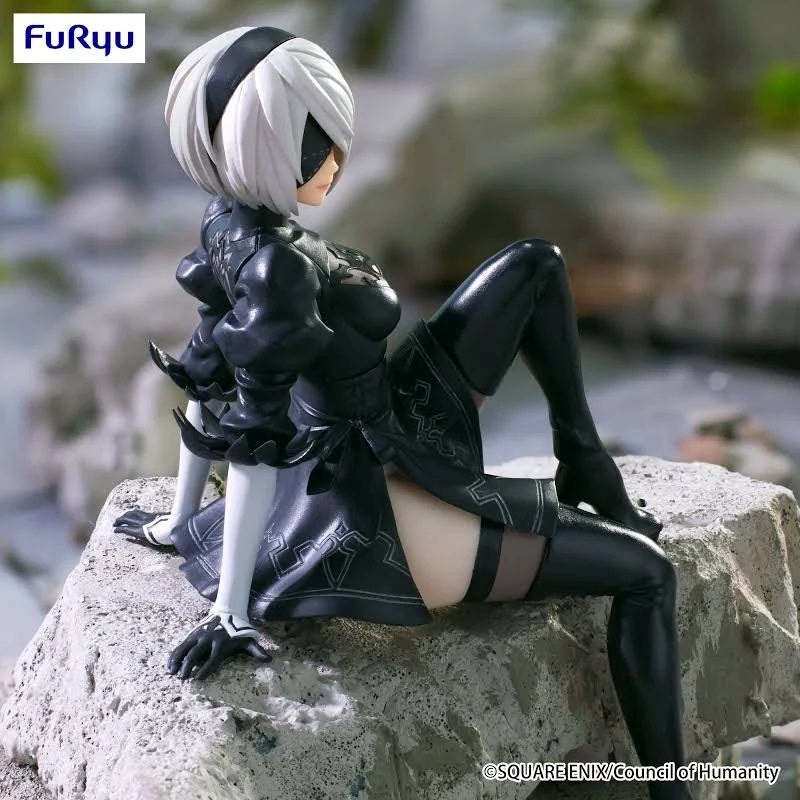 NieR:Automata Ver1.1a  TV Anime Noodle Stopper Figure- 2B (YoRHa No. 2 Type B) - AMU-SHP3534