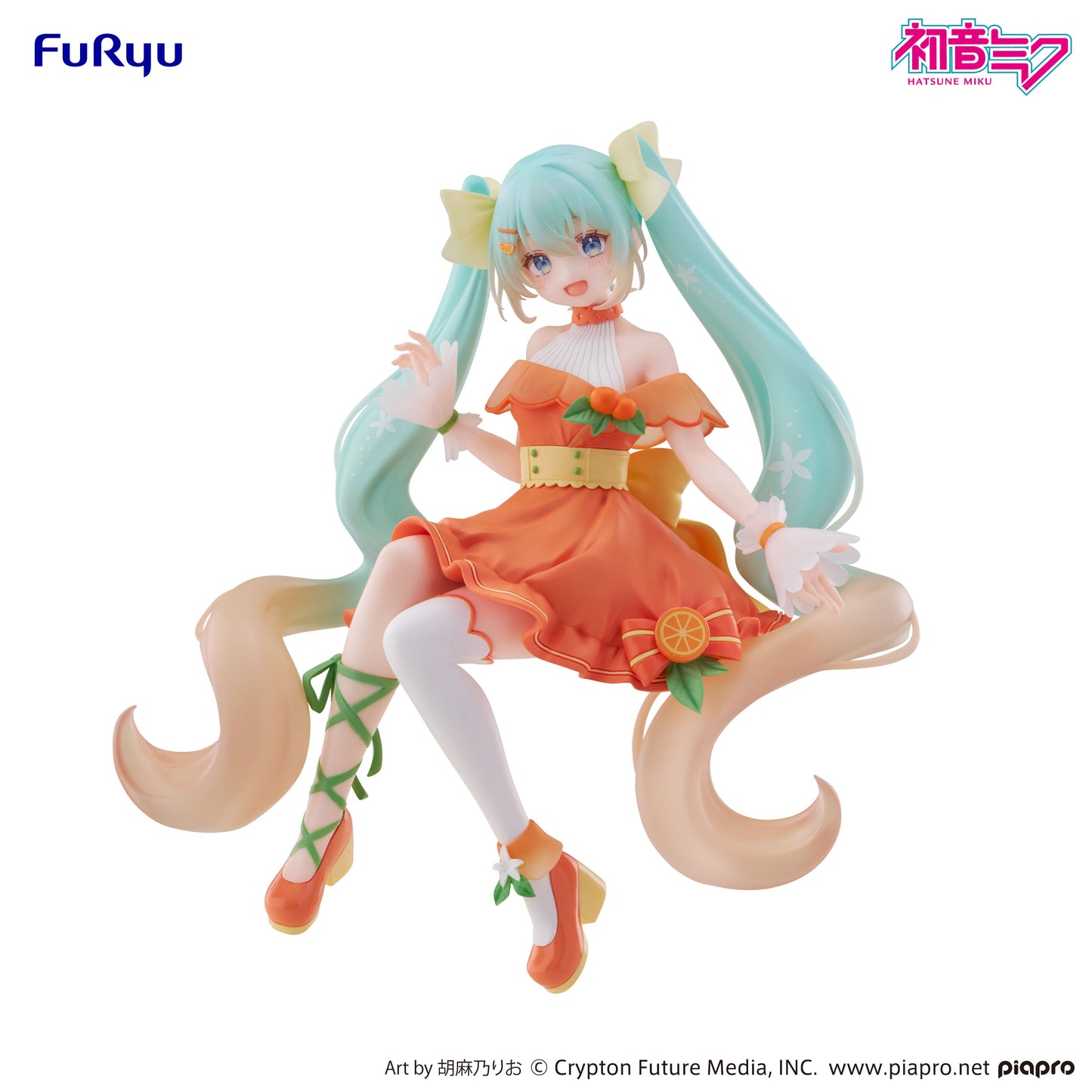Hatsune Miku - Noodle Stopper Figure  (Citrus ver.) - AMU-SHP3560