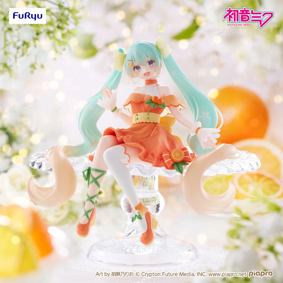 Hatsune Miku - Noodle Stopper Figure  (Citrus ver.) - AMU-SHP3560