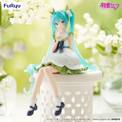 Hatsune Miku - Noodle Stopper Figure (Flower Fairy Lily of the Valley Ver.)- AMU-SHP3698