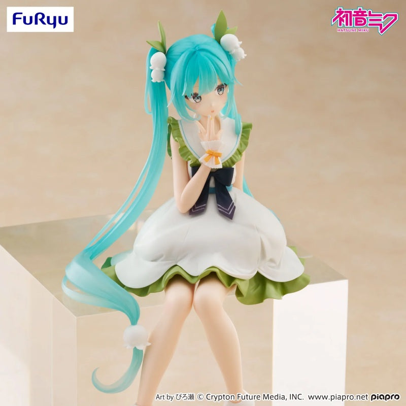 Hatsune Miku - Noodle Stopper Figure (Flower Fairy Lily of the Valley Ver.)- AMU-SHP3698