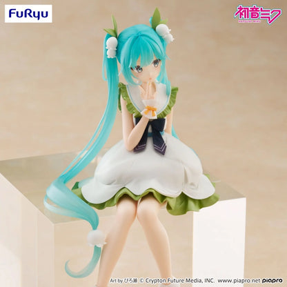 Hatsune Miku - Noodle Stopper Figure (Flower Fairy Lily of the Valley Ver.)- AMU-SHP3698