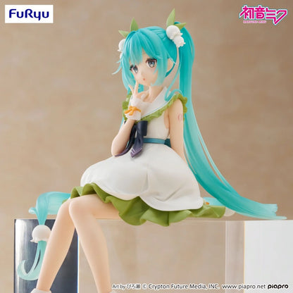 Hatsune Miku - Noodle Stopper Figure (Flower Fairy Lily of the Valley Ver.)- AMU-SHP3698