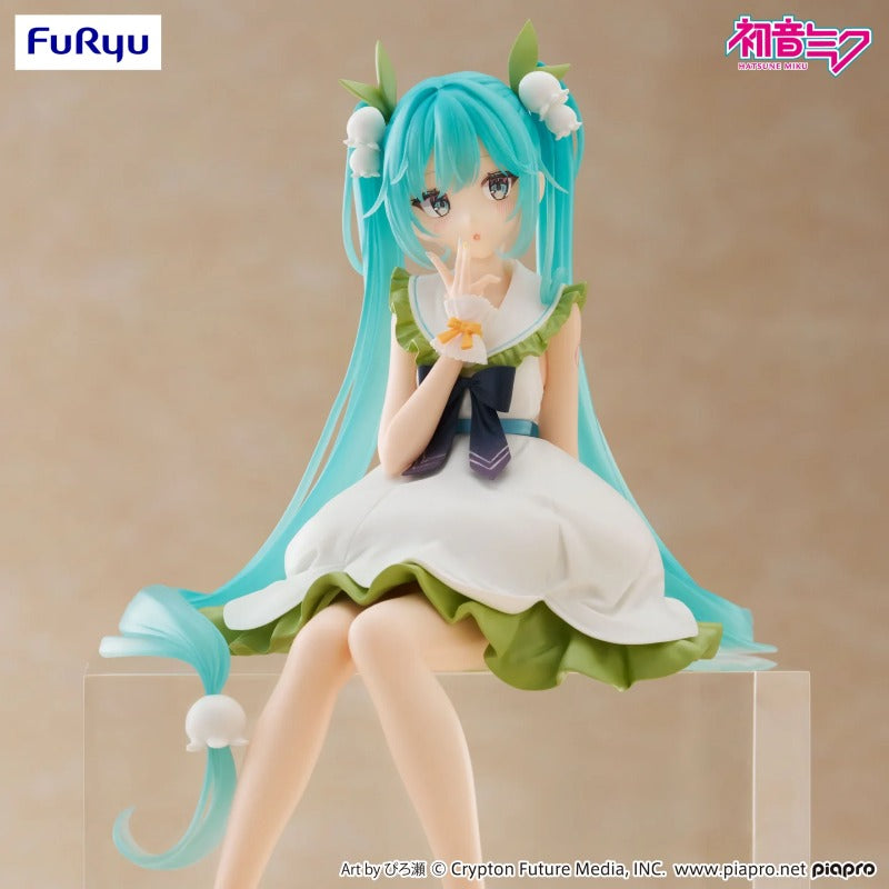 Hatsune Miku - Noodle Stopper Figure (Flower Fairy Lily of the Valley Ver.)- AMU-SHP3698