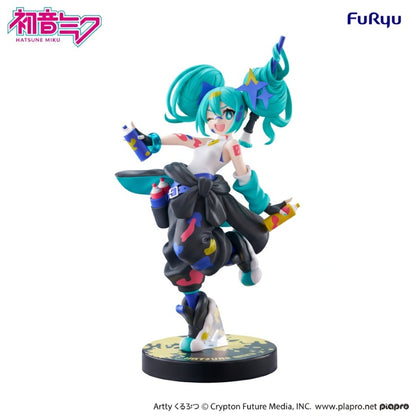 Hatsune Miku - Muchute Figure (Paint Girl Another Color Ver.) - AMU-SHP3835